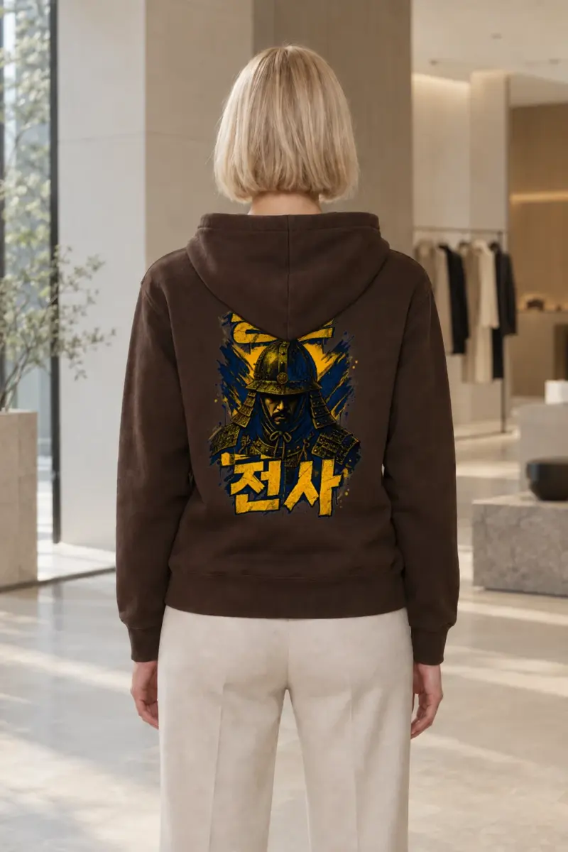 "Ornate Samurai Helmet" Heavy Blend Unisex Pullover Hoodie | Gildan 18500