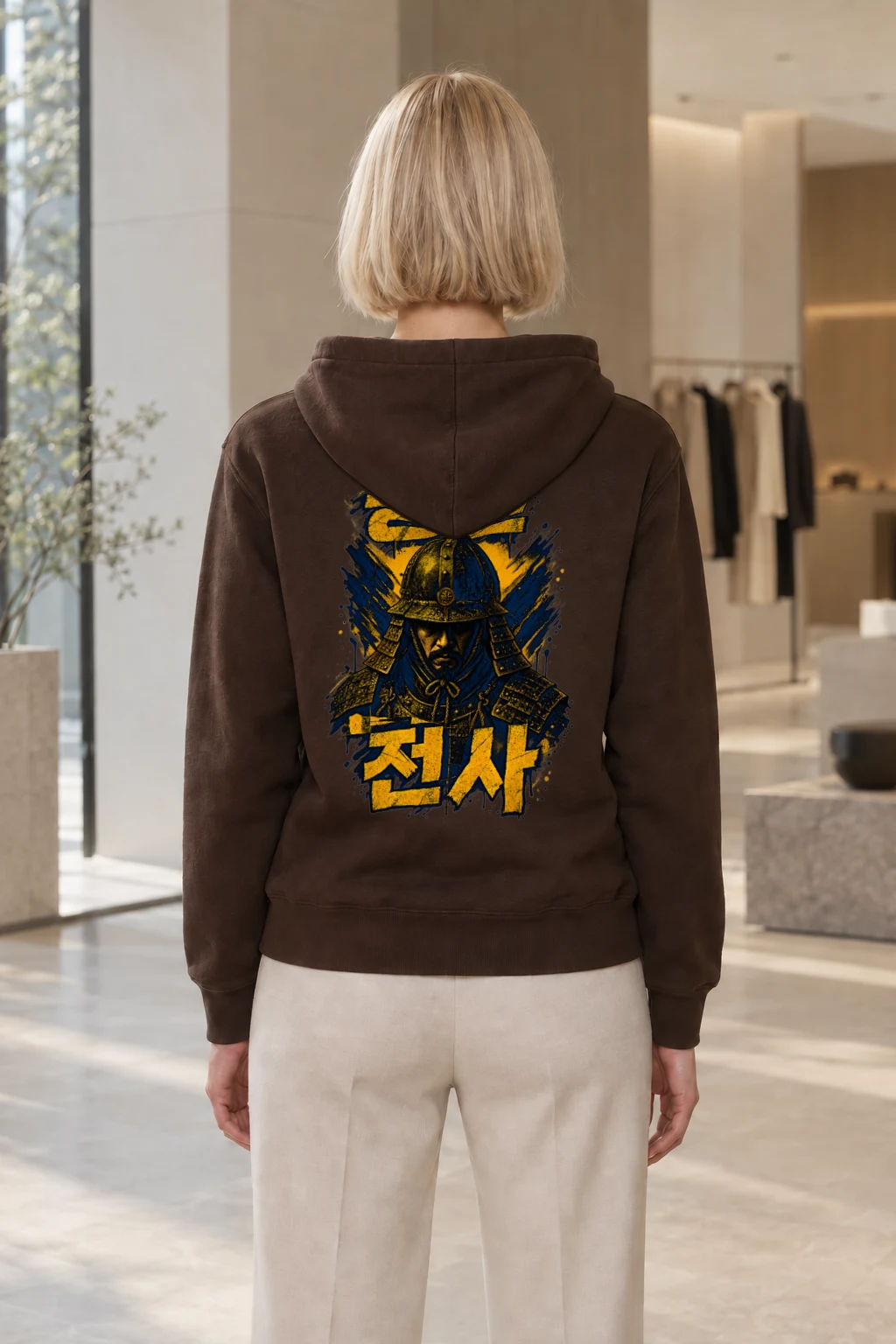 "Ornate Samurai Helmet" Heavy Blend Unisex Pullover Hoodie | Gildan 18500