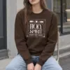 "Ornate Spirit Lettering" Heavy Blend Unisex Crewneck Sweatshirt | Gildan 18000