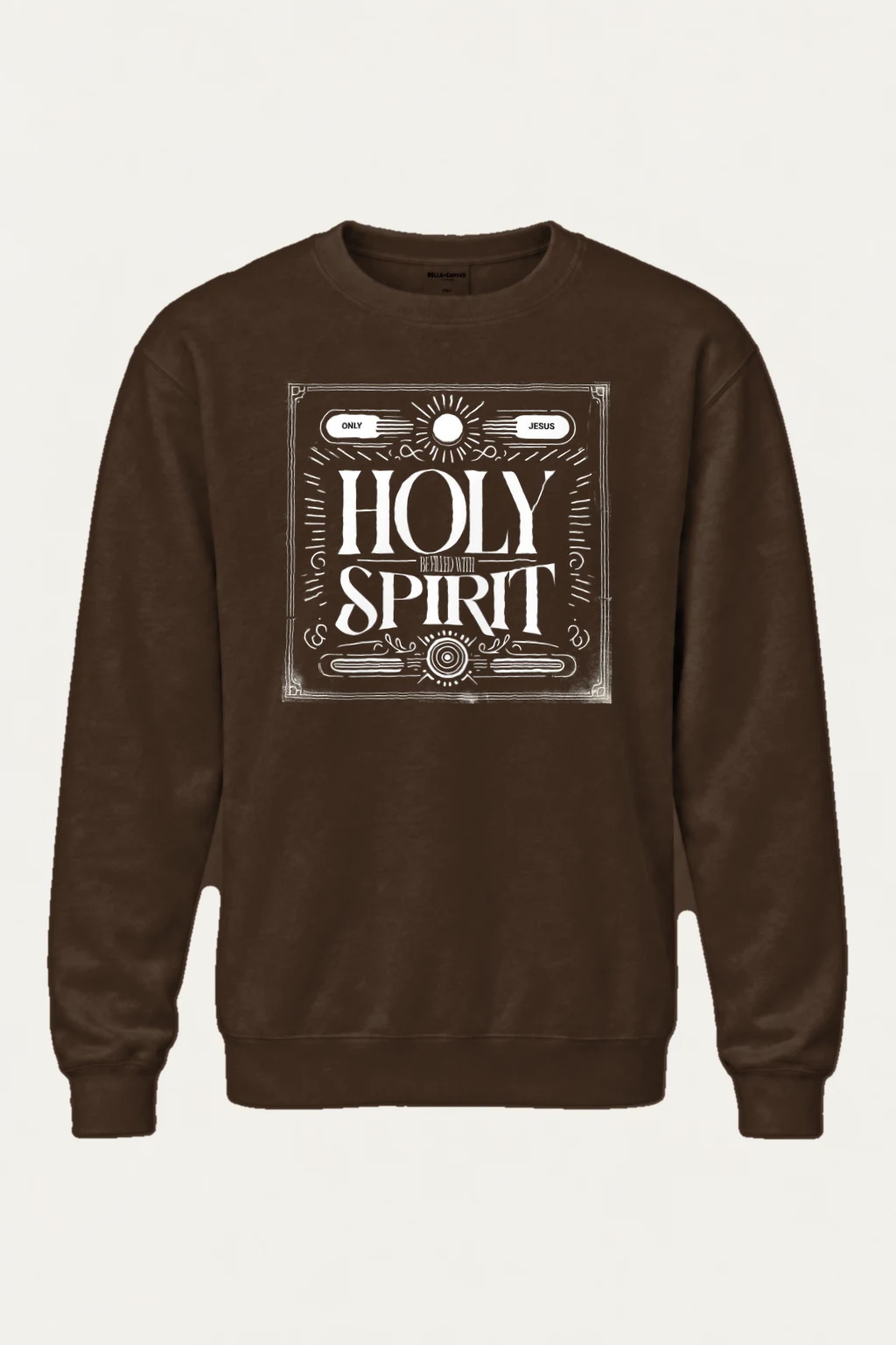 "Ornate Spirit Lettering" Heavy Blend Unisex Crewneck Sweatshirt | Gildan 18000