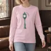 "Ornate Street Clock" Unisex Longsleeve T-shirt