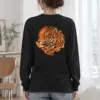 "Ornate Tiger Profile" Unisex Longsleeve T-shirt