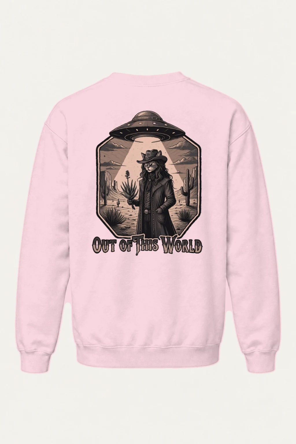 "Out Of This World" Heavy Blend Unisex Crewneck Sweatshirt | Gildan 18000