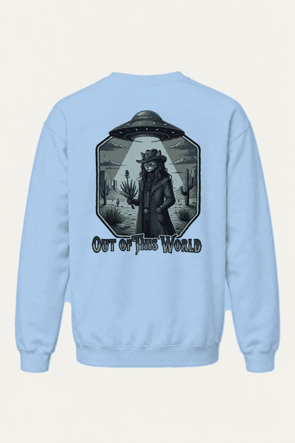 "Out Of This World" Heavy Blend Unisex Crewneck Sweatshirt | Gildan 18000