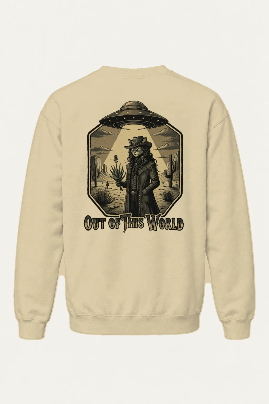 "Out Of This World" Heavy Blend Unisex Crewneck Sweatshirt | Gildan 18000
