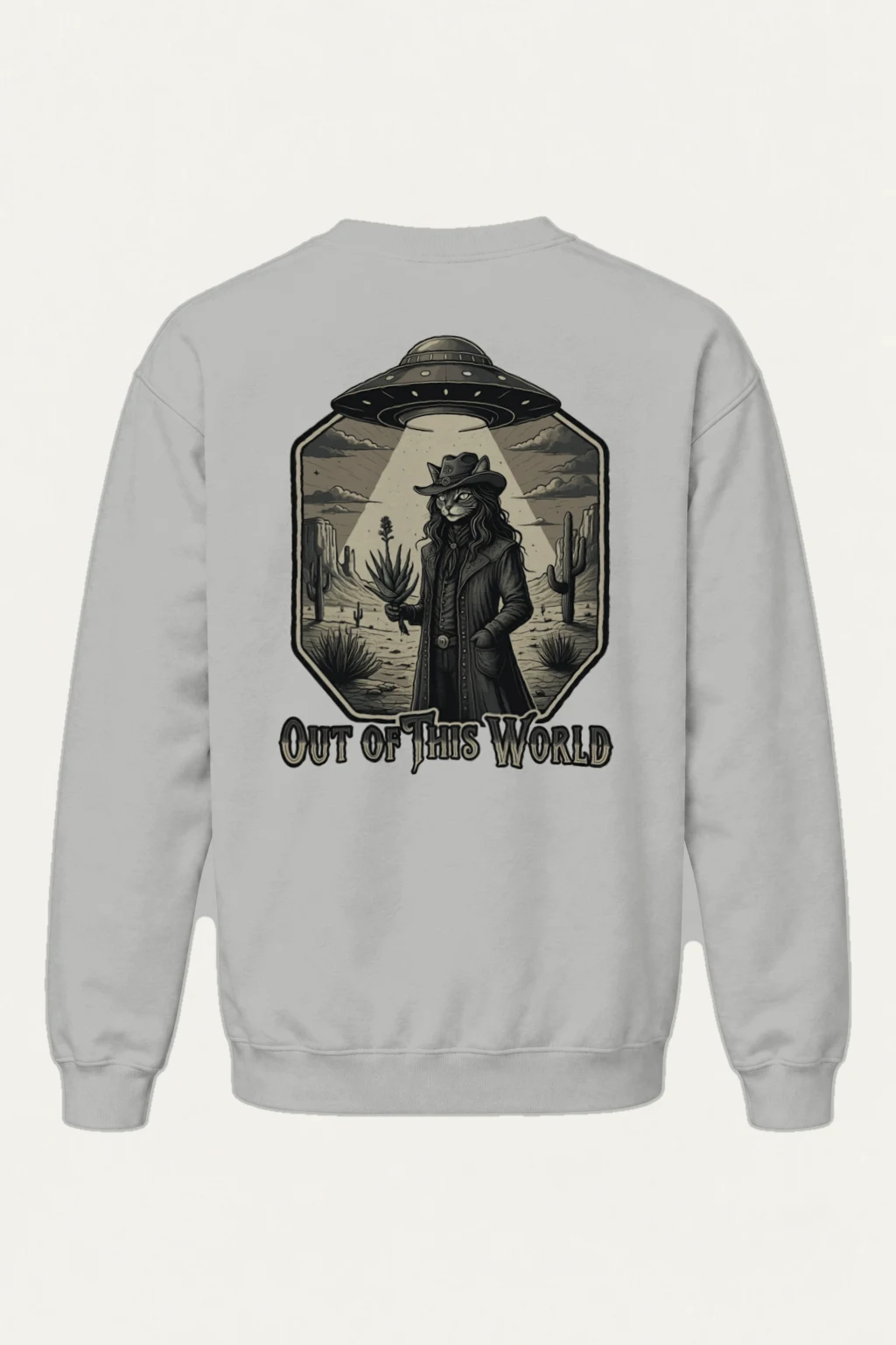 "Out Of This World" Heavy Blend Unisex Crewneck Sweatshirt | Gildan 18000