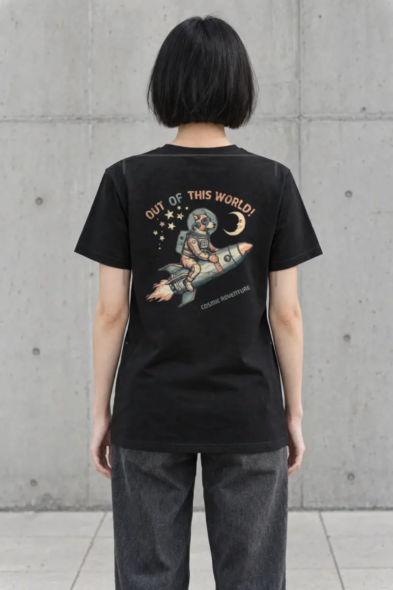 "Out Of This World" Heavyweight Unisex Crewneck T-shirt