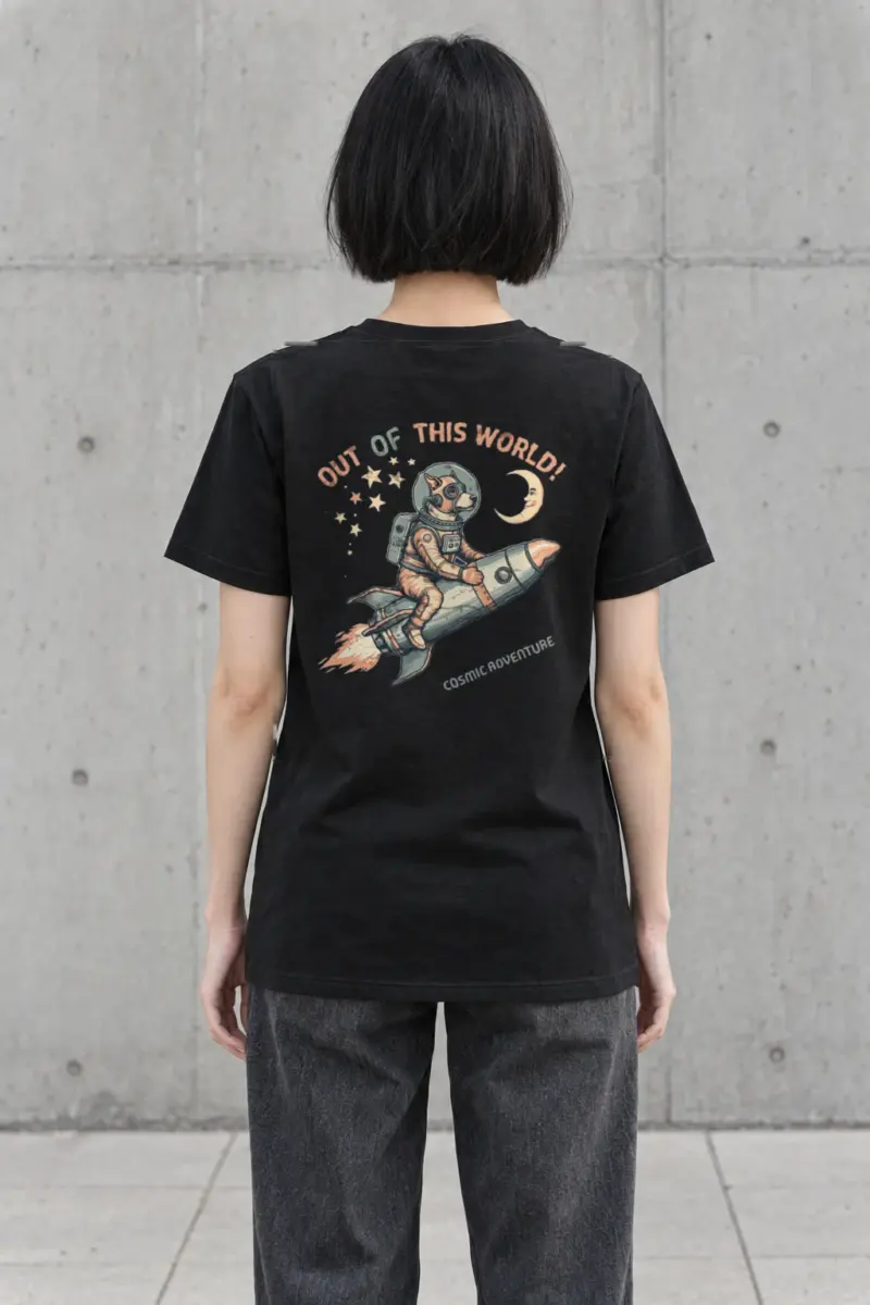 "Out Of This World" Heavyweight Unisex Crewneck T-shirt
