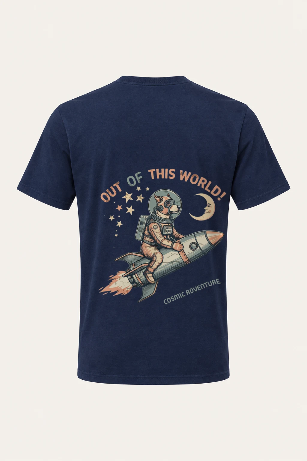"Out Of This World" Heavyweight Unisex Crewneck T-shirt | Gildan 5000