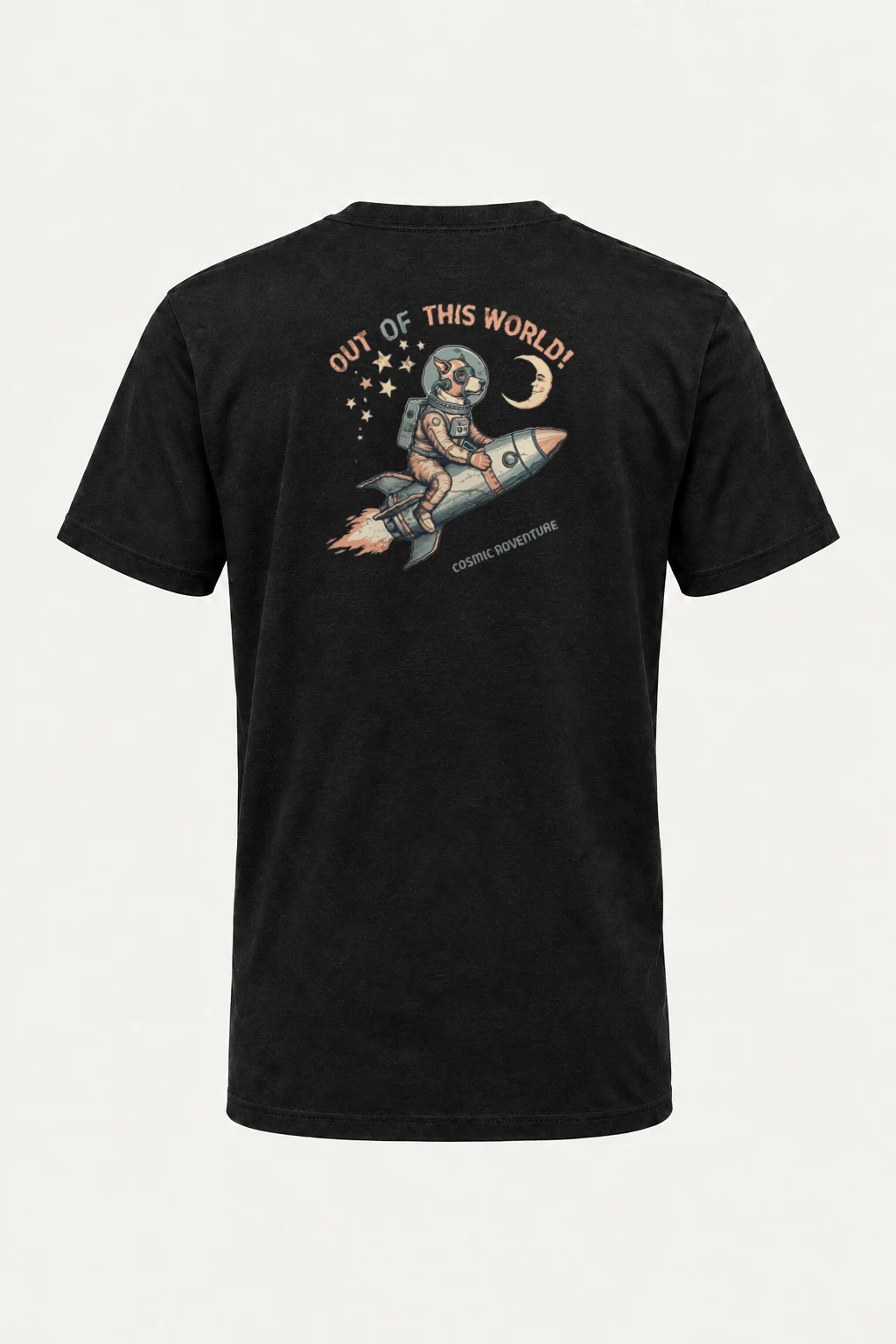 "Out Of This World" Heavyweight Unisex Crewneck T-shirt | Gildan 5000
