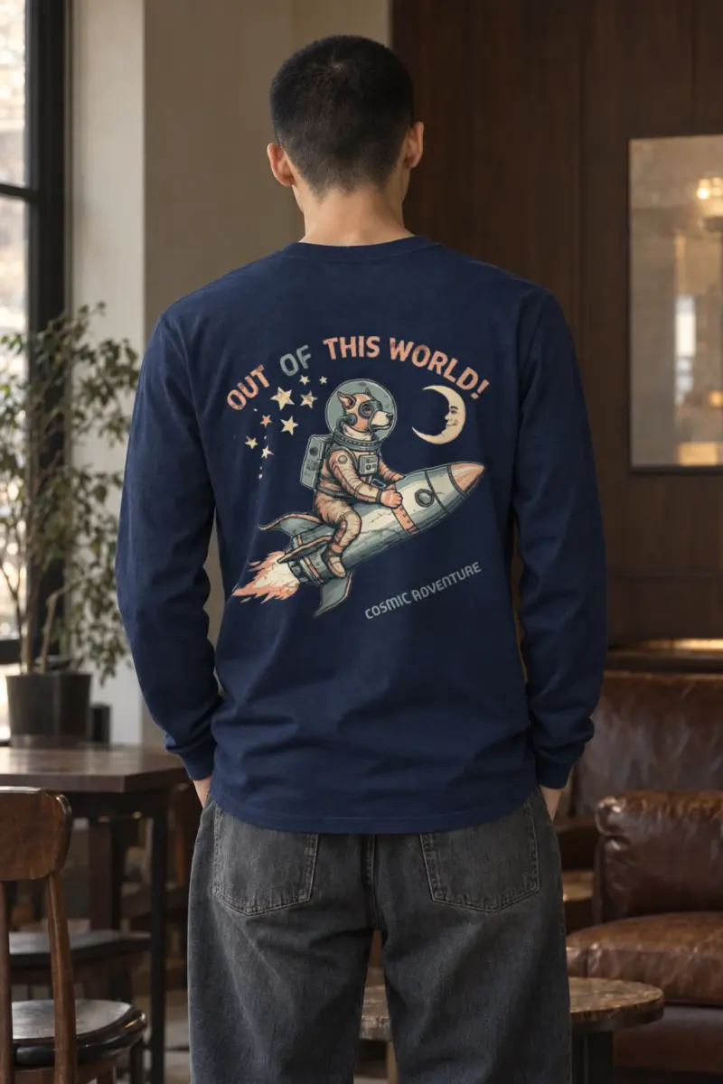 "Out Of This World" Unisex Longsleeve T-shirt | Gildan 2400