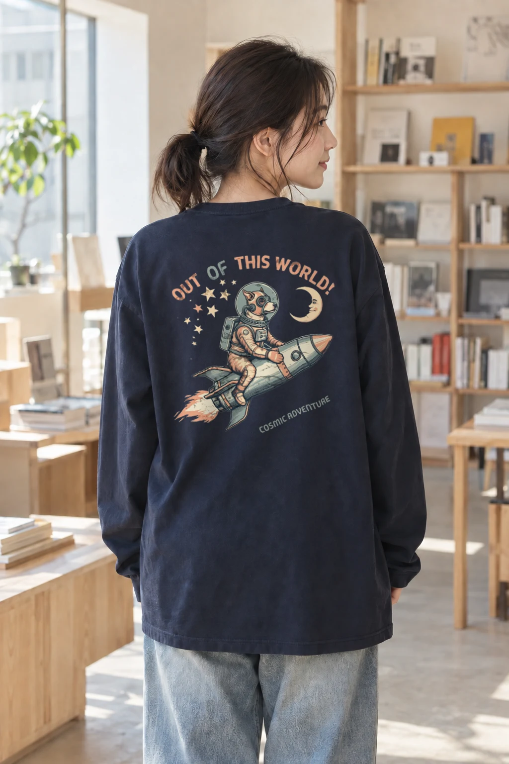 "Out Of This World" Unisex Longsleeve T-shirt | Gildan 2400