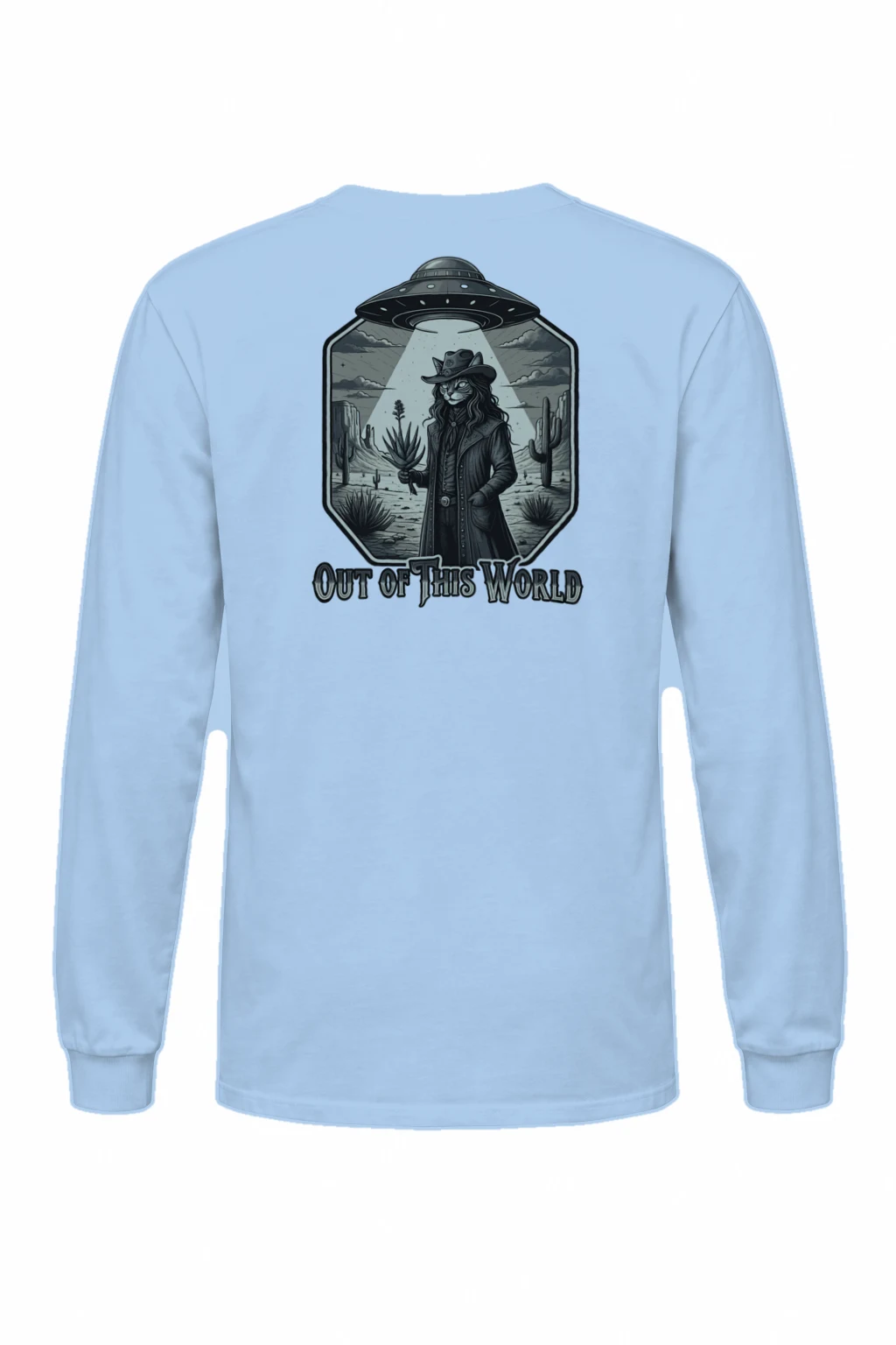 "Out Of This World" Unisex Longsleeve T-shirt | Gildan 2400