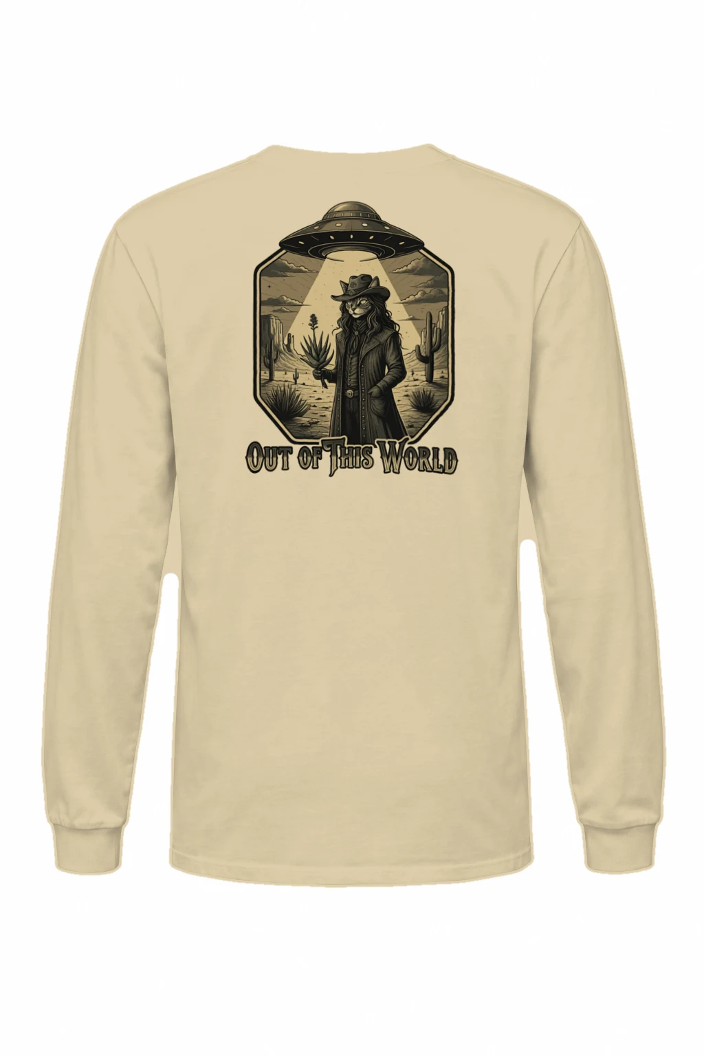 "Out Of This World" Unisex Longsleeve T-shirt | Gildan 2400
