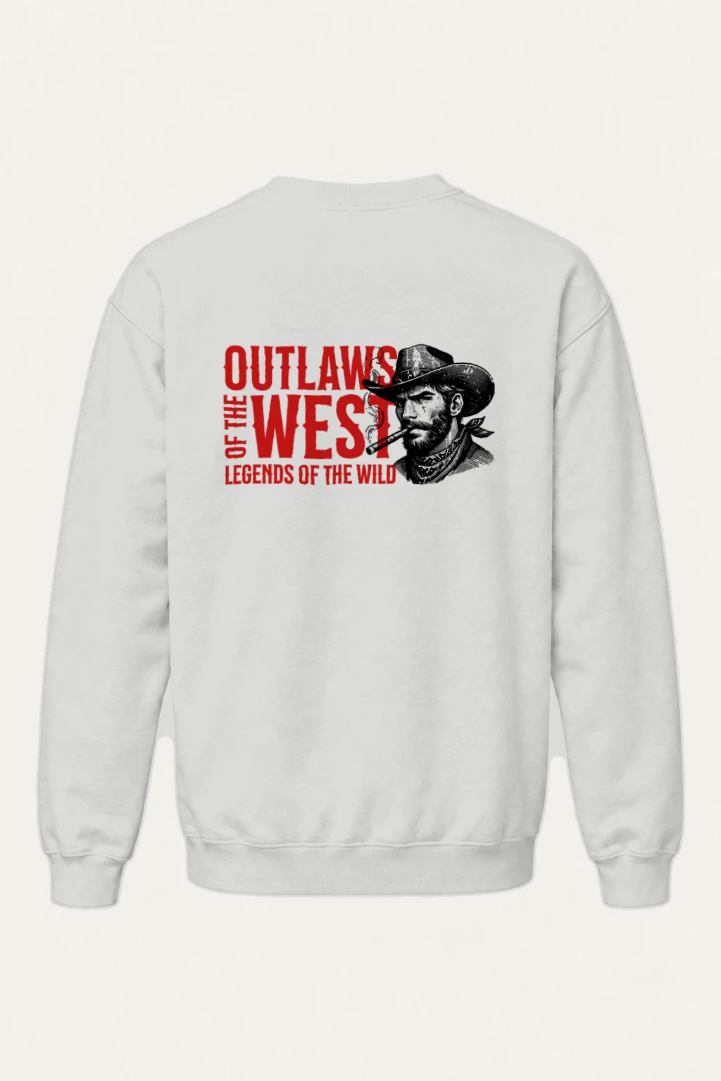 "Outlaws Of The West" Heavy Blend Unisex Crewneck Sweatshirt | Gildan 18000