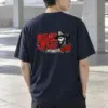 "Rose Smoke Drifter" Heavyweight Unisex Crewneck T-shirt | Gildan 5000