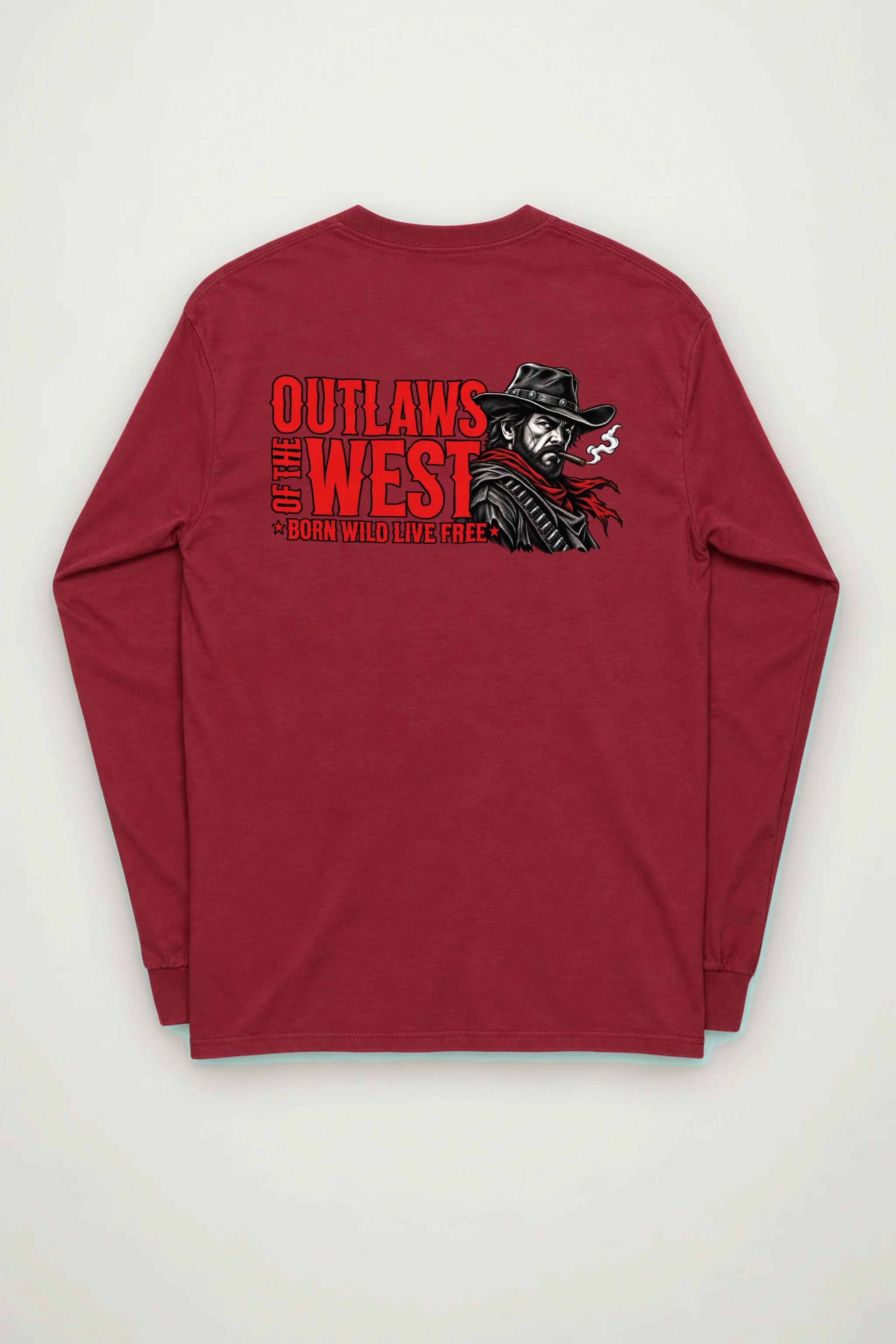 "Outlaws Of The West" Unisex Longsleeve T-shirt