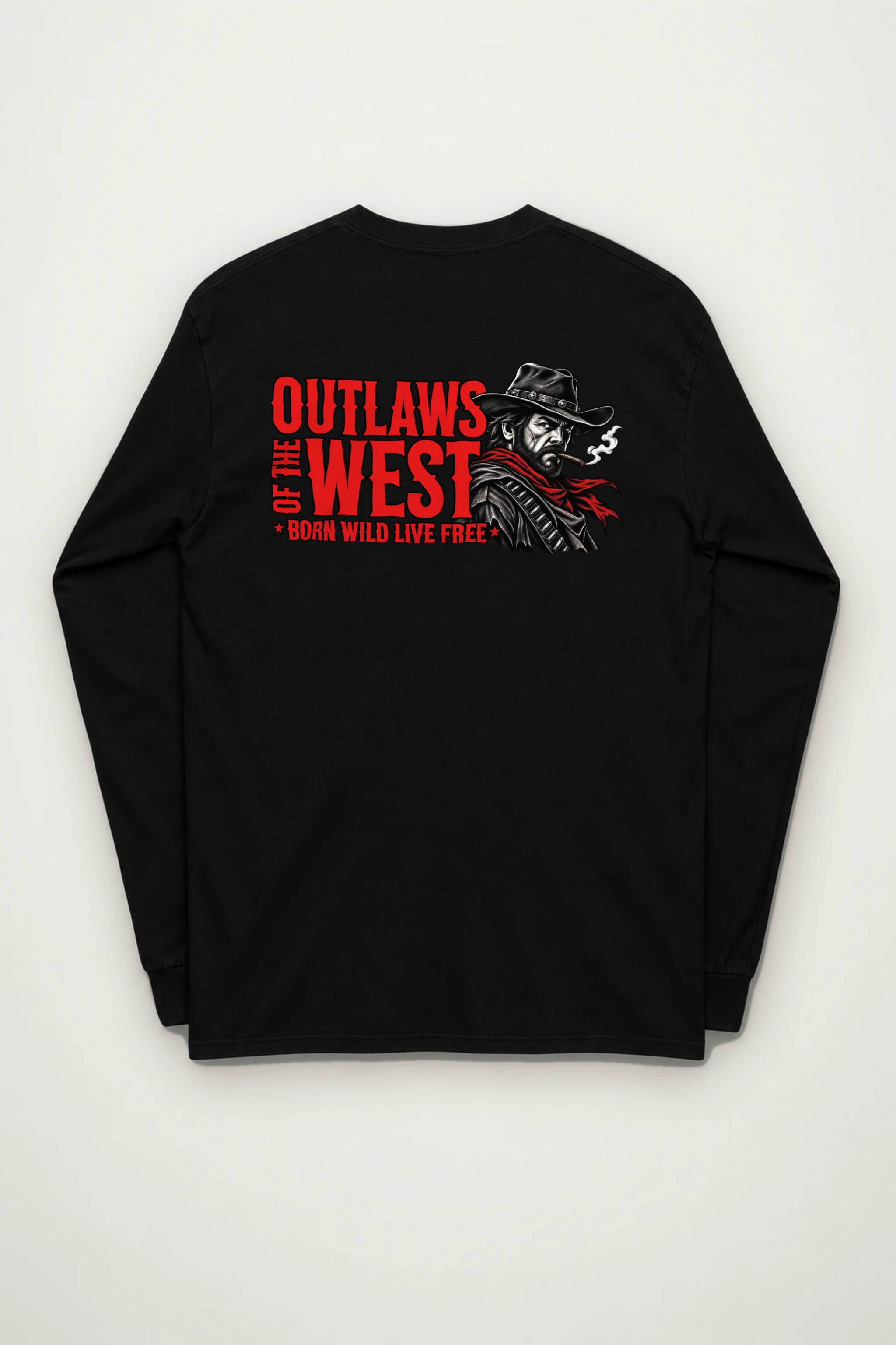 "Outlaws Of The West" Unisex Longsleeve T-shirt