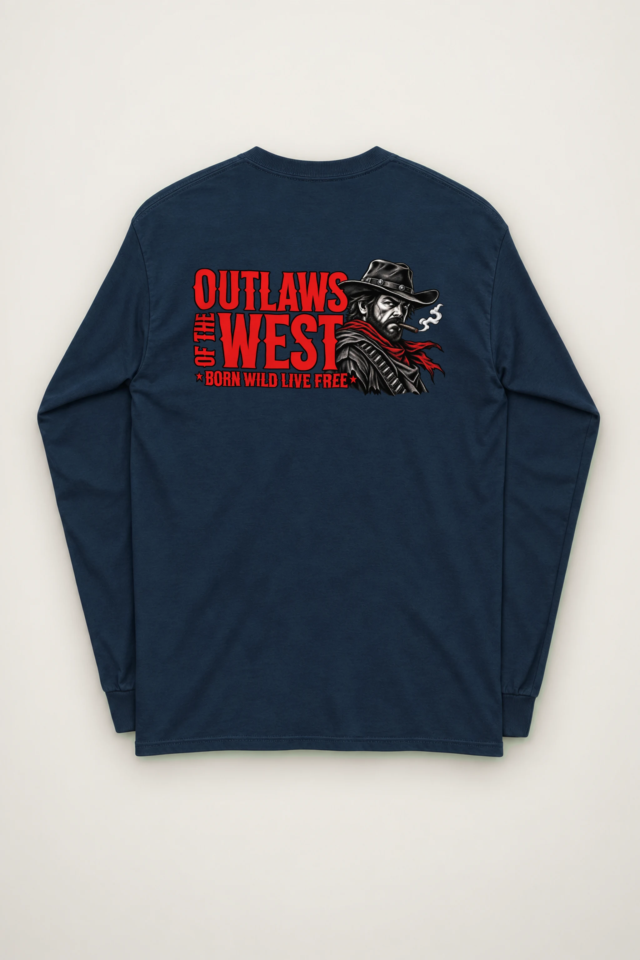 "Outlaws Of The West" Unisex Longsleeve T-shirt