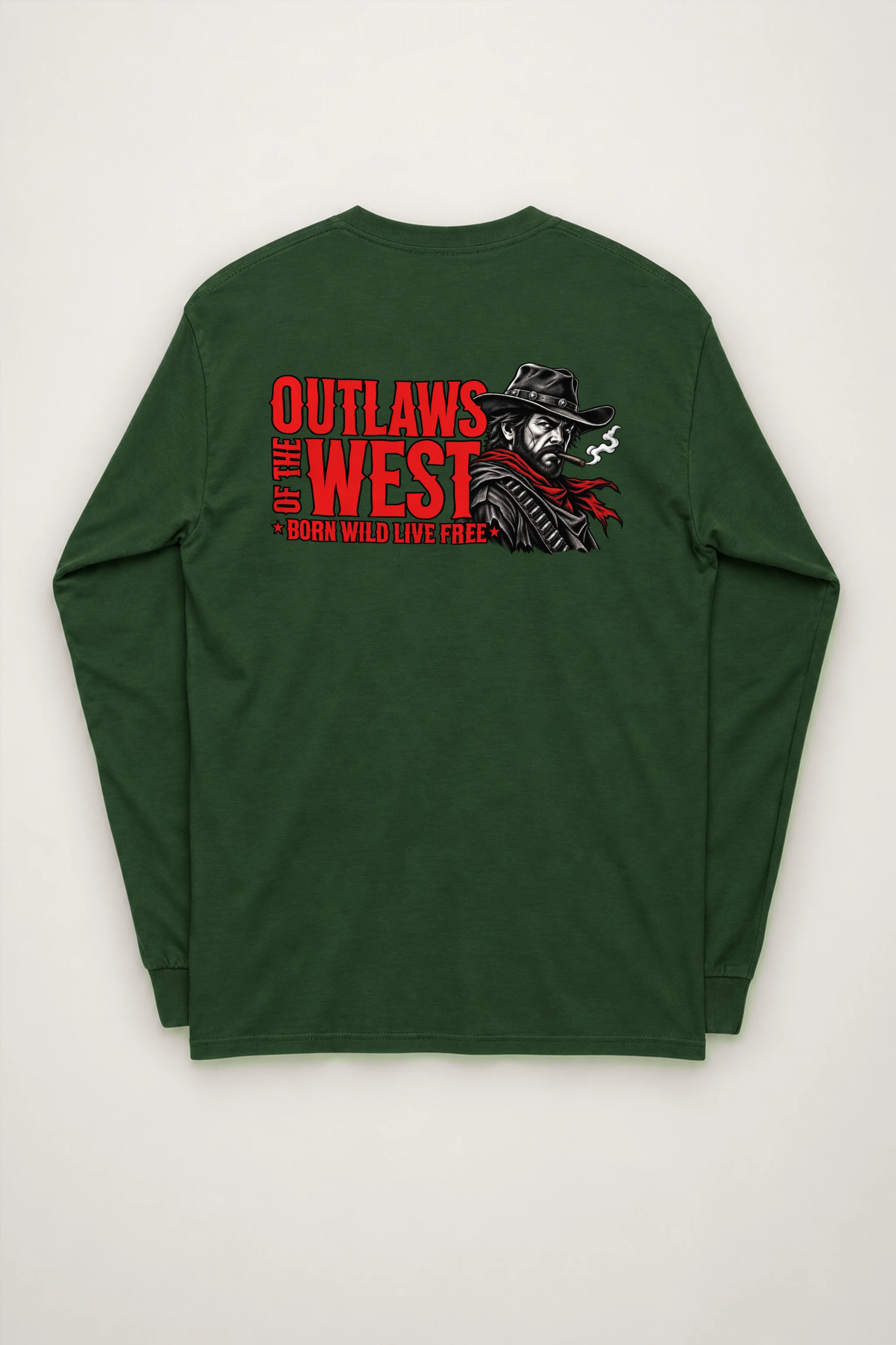 "Outlaws Of The West" Unisex Longsleeve T-shirt