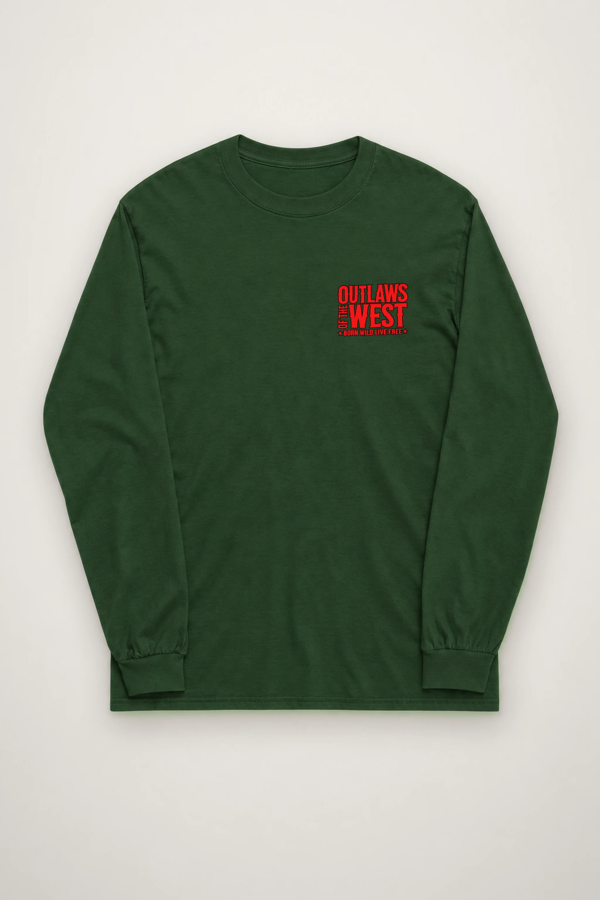 "Outlaws Of The West" Unisex Longsleeve T-shirt