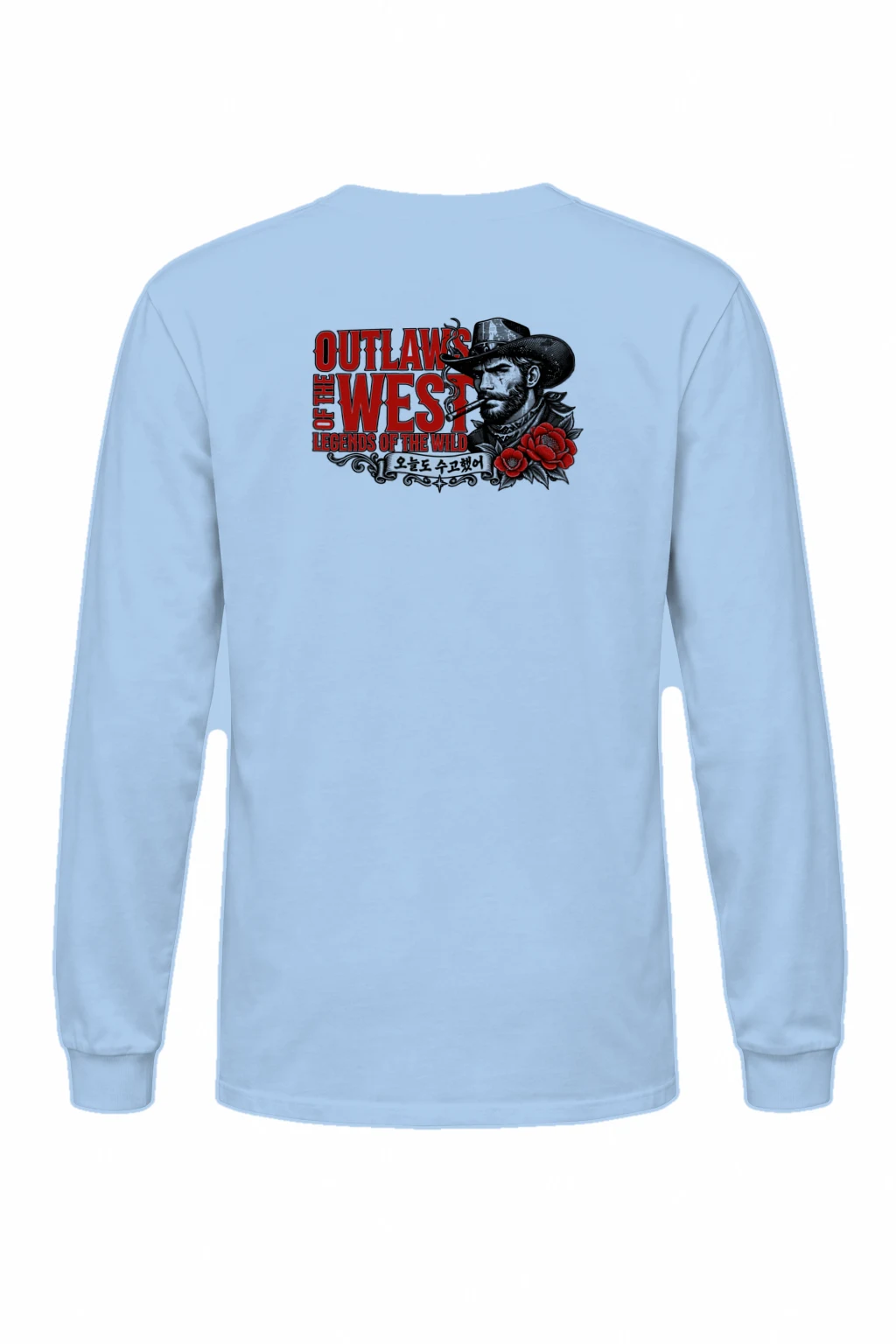 "Outlaws Of The West" Unisex Longsleeve T-shirt | Gildan 2400