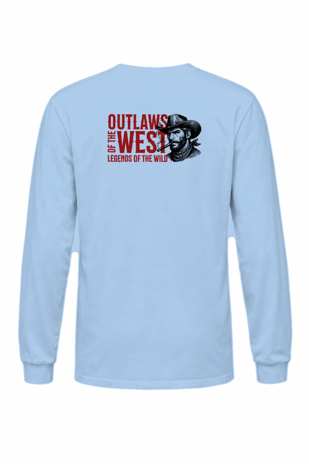 "Outlaws Of The West" Unisex Longsleeve T-shirt | Gildan 2400