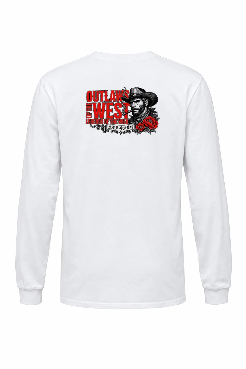 "Outlaws Of The West" Unisex Longsleeve T-shirt | Gildan 2400