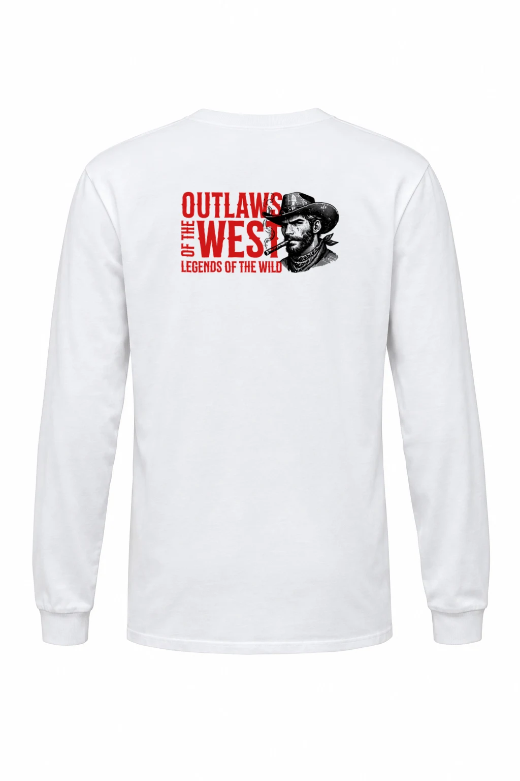 "Outlaws Of The West" Unisex Longsleeve T-shirt | Gildan 2400