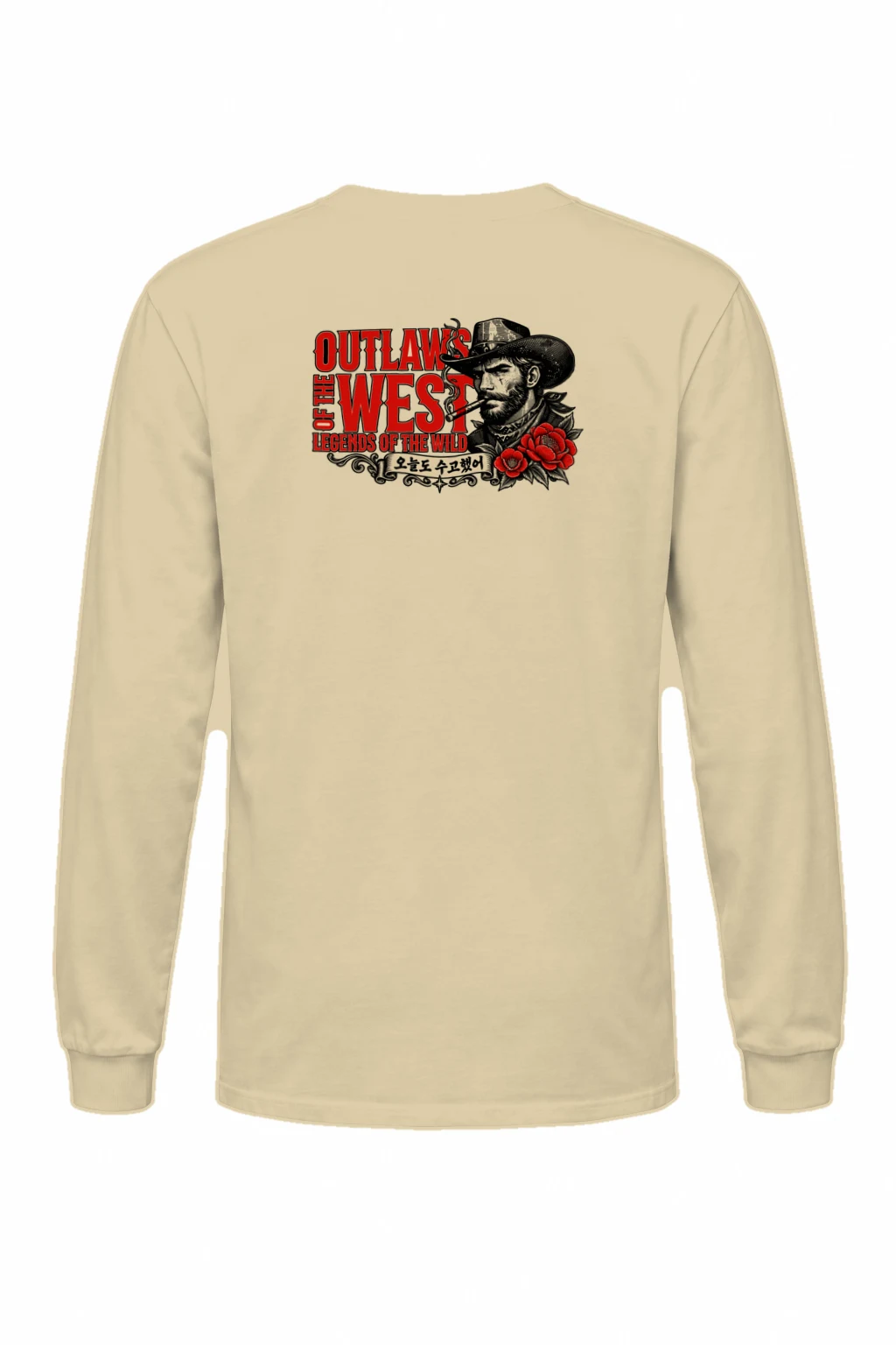 "Outlaws Of The West" Unisex Longsleeve T-shirt | Gildan 2400