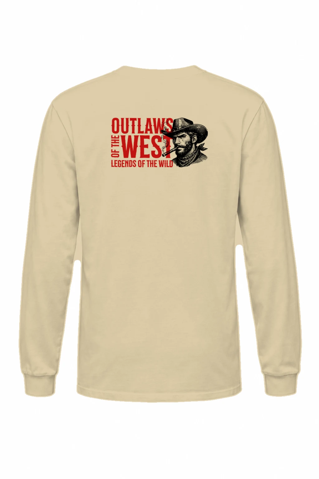 "Outlaws Of The West" Unisex Longsleeve T-shirt | Gildan 2400