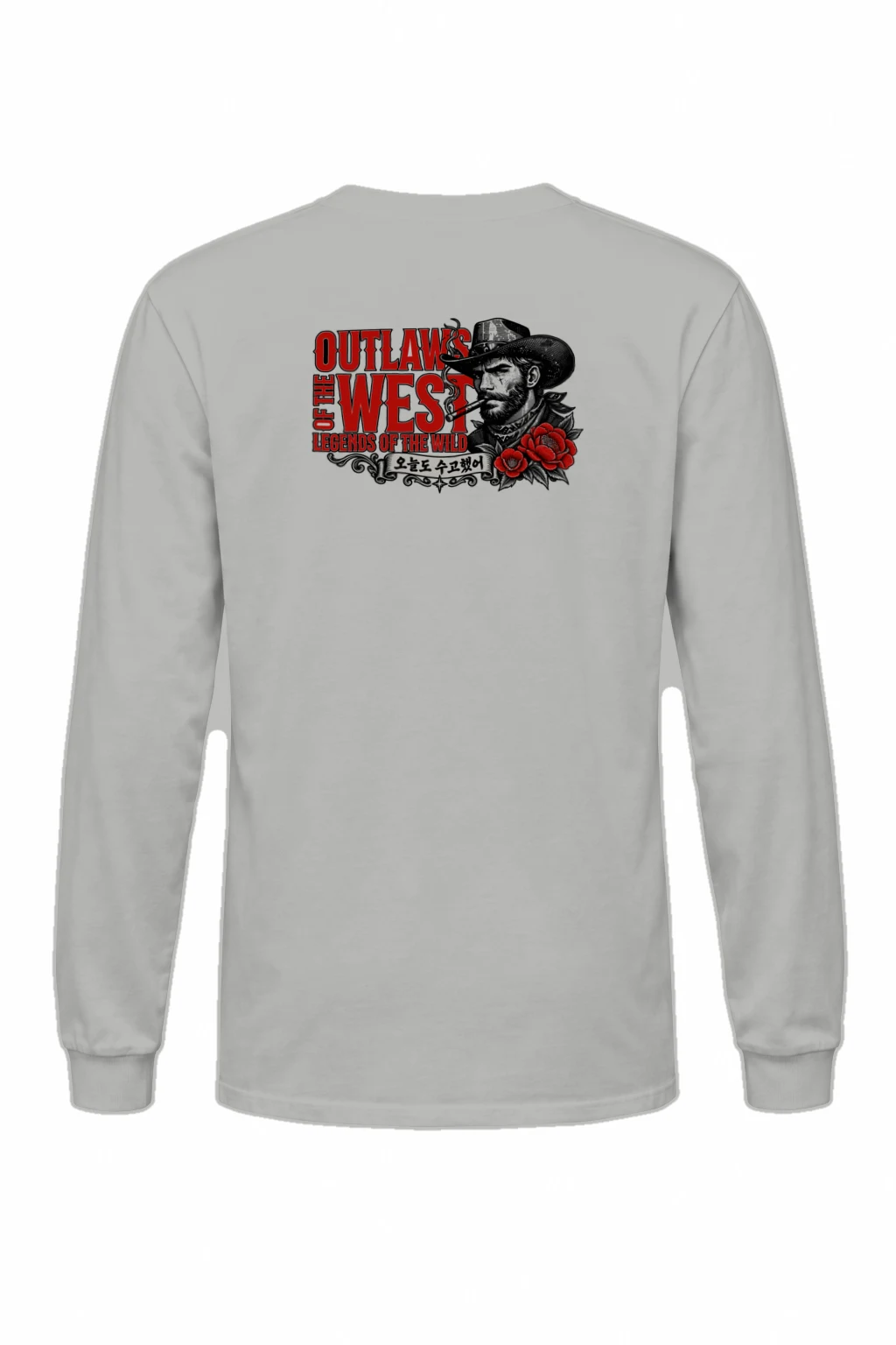 "Outlaws Of The West" Unisex Longsleeve T-shirt | Gildan 2400