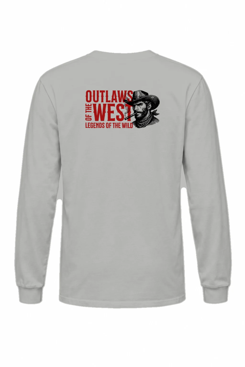 "Outlaws Of The West" Unisex Longsleeve T-shirt | Gildan 2400