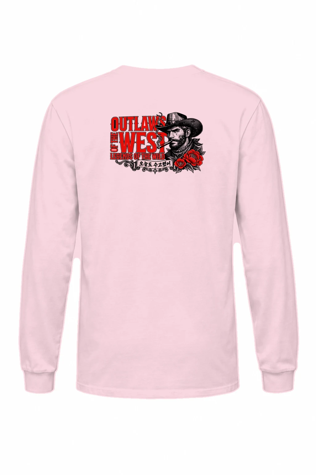 "Outlaws Of The West" Unisex Longsleeve T-shirt | Gildan 2400