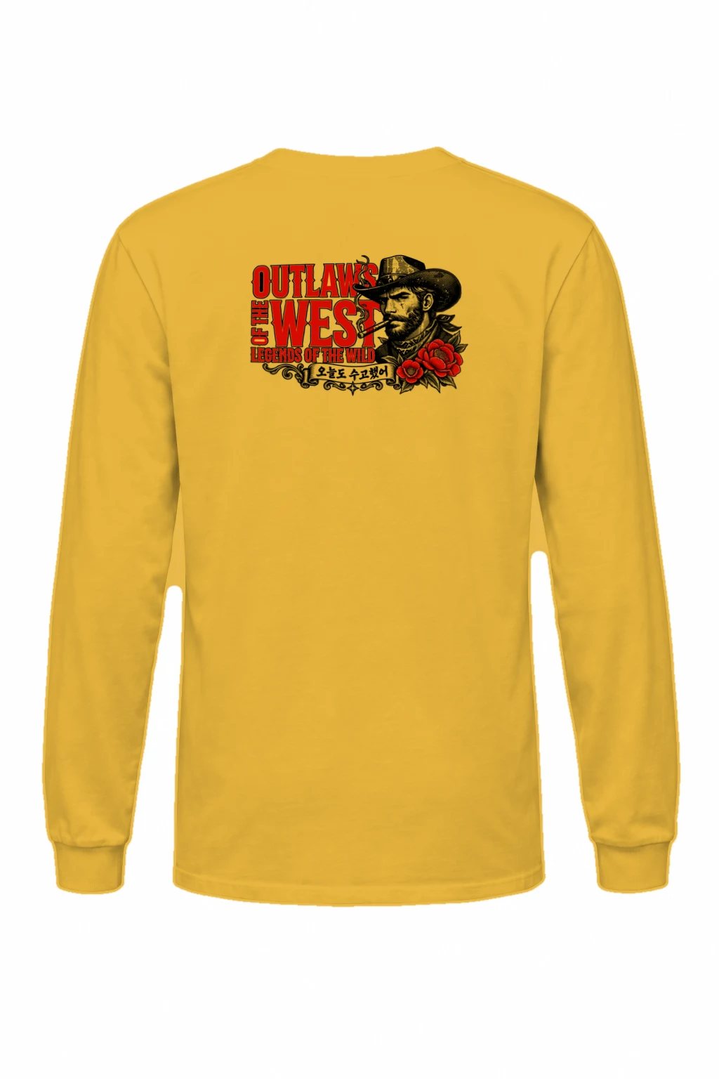 "Outlaws Of The West" Unisex Longsleeve T-shirt | Gildan 2400