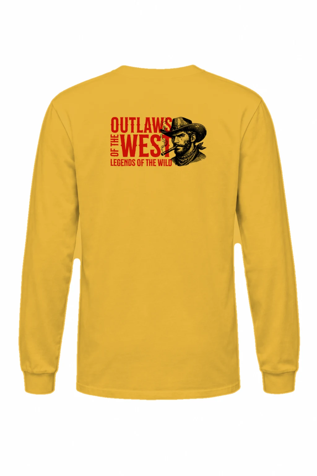 "Outlaws Of The West" Unisex Longsleeve T-shirt | Gildan 2400