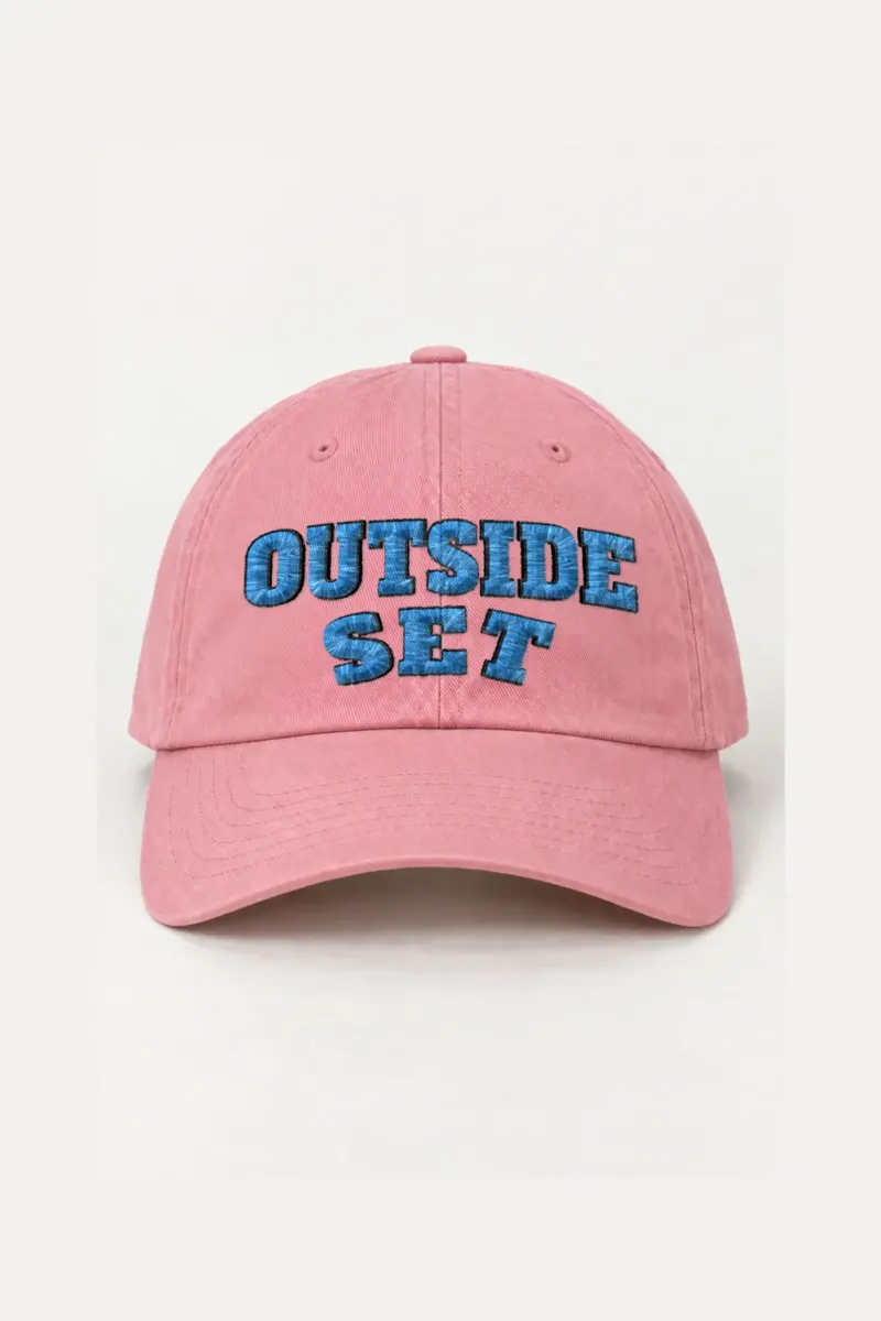 “Outside Set” Classic Dad Hat · Embroidered | Yupoong 6245CM