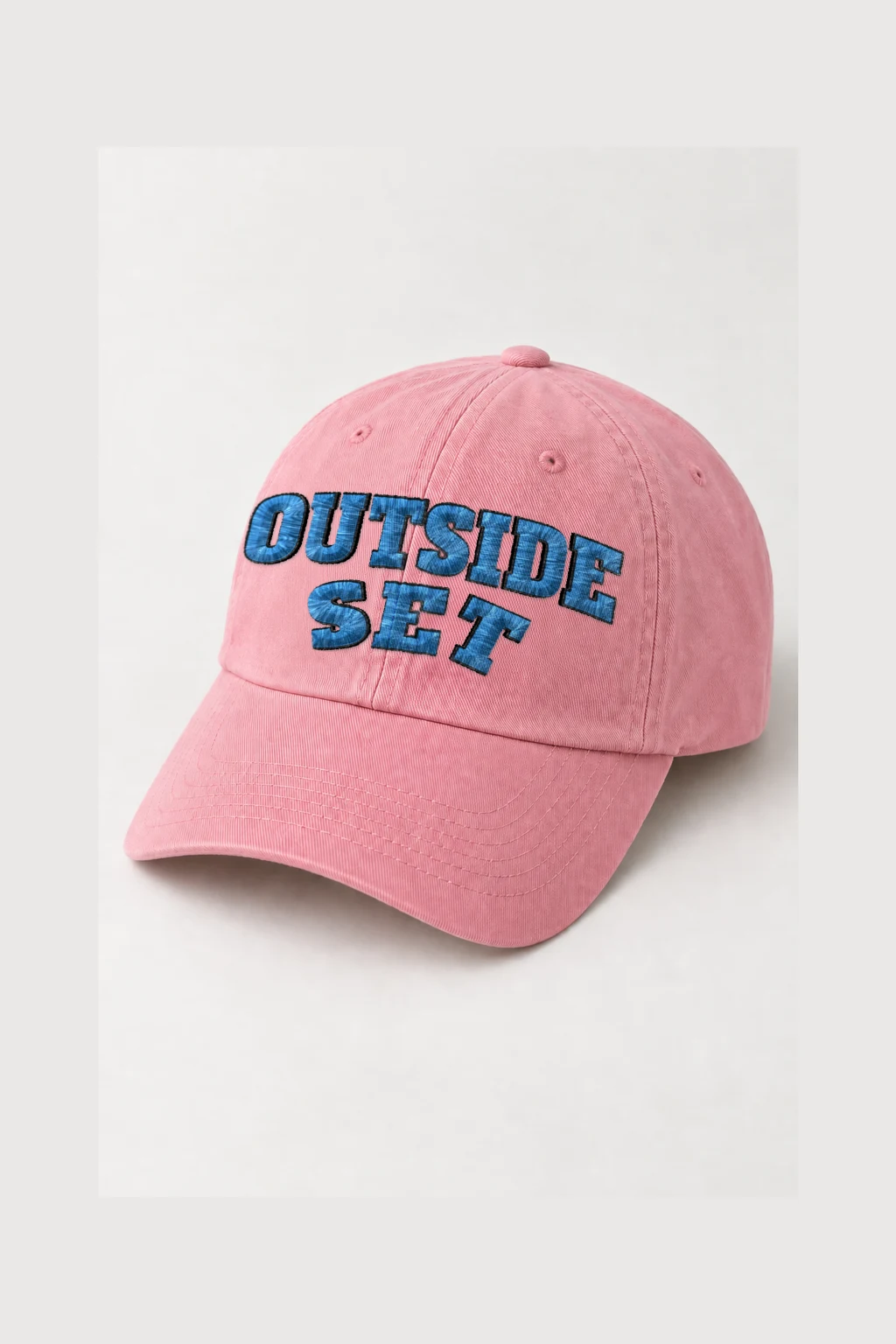 "Outside Set" Classic Dad Hat · Embroidered | Yupoong 6245CM