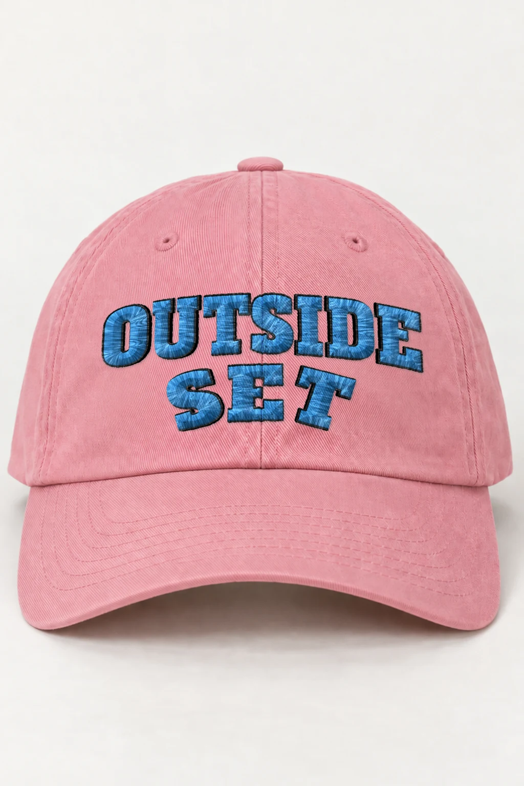 "Outside Set" Classic Dad Hat · Embroidered | Yupoong 6245CM