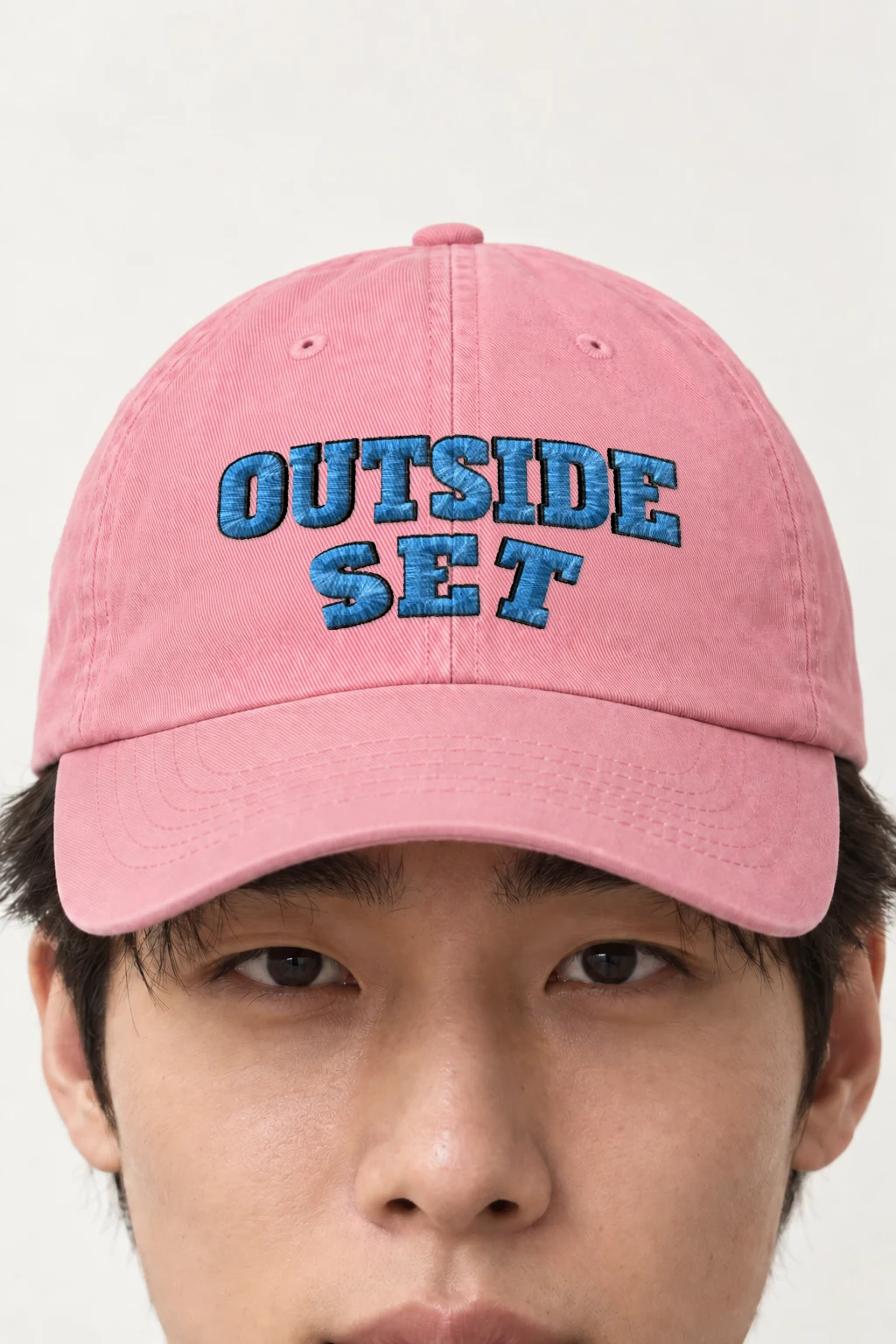 "Outside Set" Classic Dad Hat · Embroidered | Yupoong 6245CM