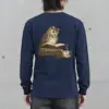 "Owl’s Reading Hour" Unisex Longsleeve T-shirt