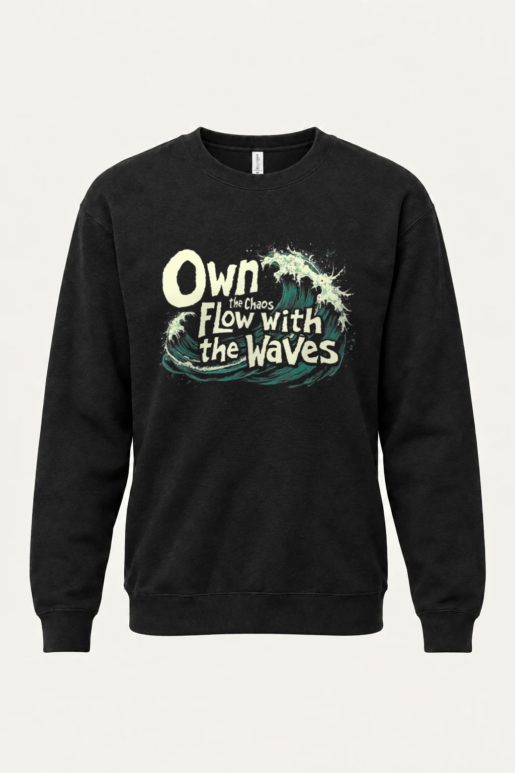 "Own The Chaos" Heavy Blend Unisex Crewneck Sweatshirt | Gildan 18000