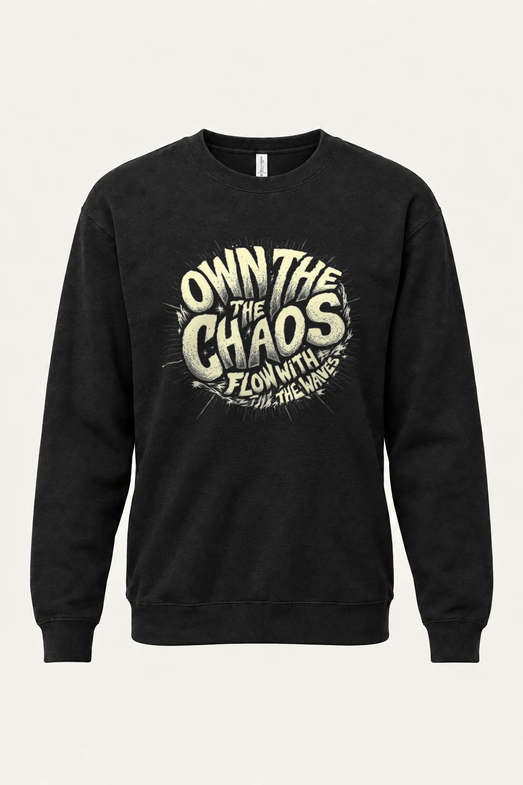 "Own The Chaos" Heavy Blend Unisex Crewneck Sweatshirt | Gildan 18000