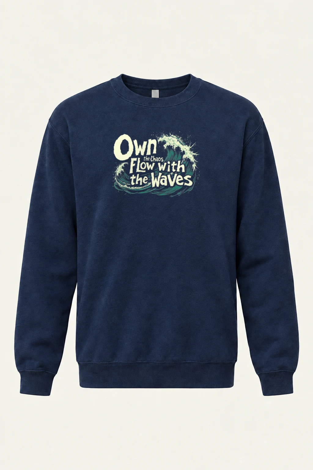 "Own The Chaos" Heavy Blend Unisex Crewneck Sweatshirt | Gildan 18000