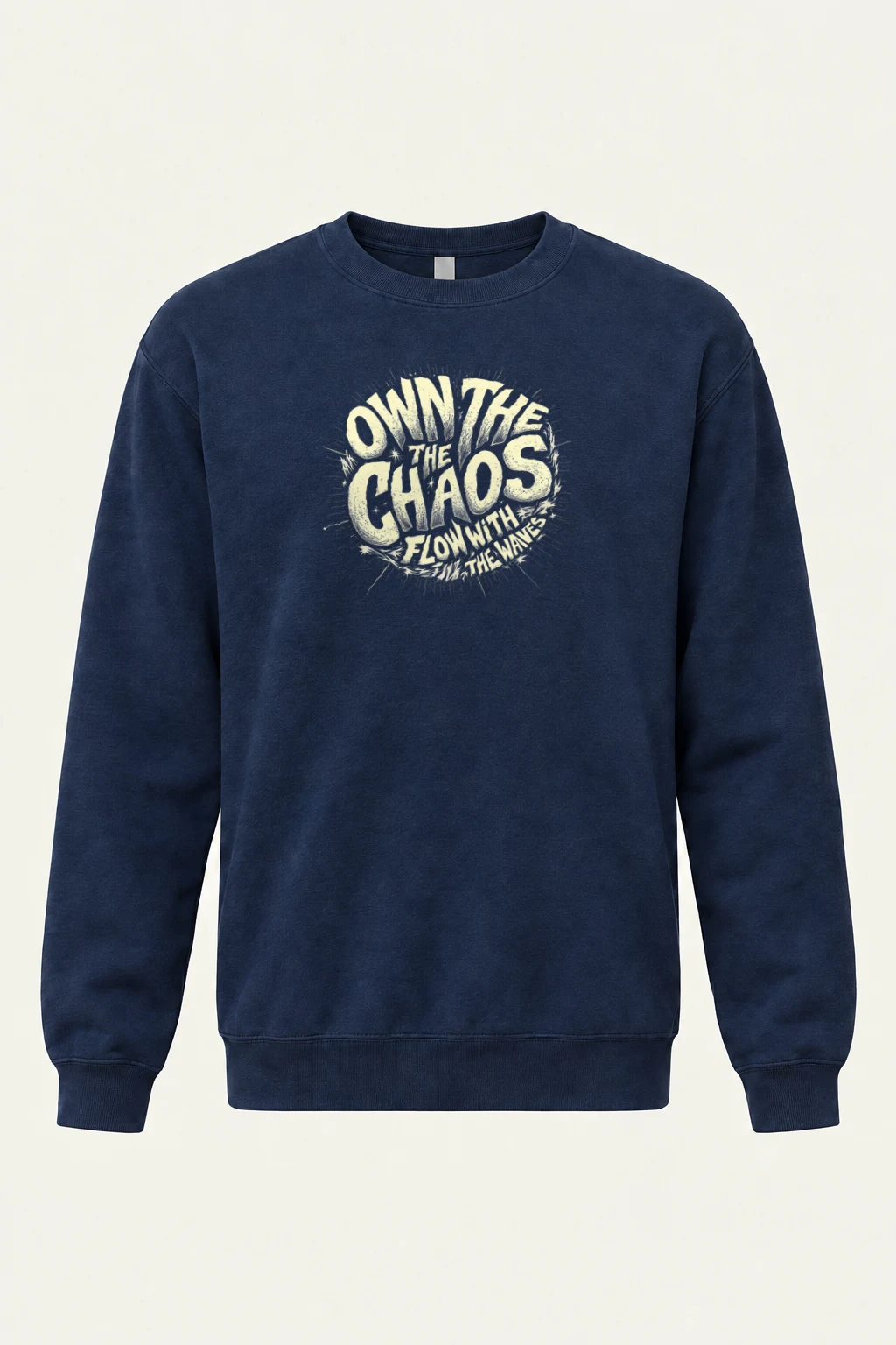 "Own The Chaos" Heavy Blend Unisex Crewneck Sweatshirt | Gildan 18000