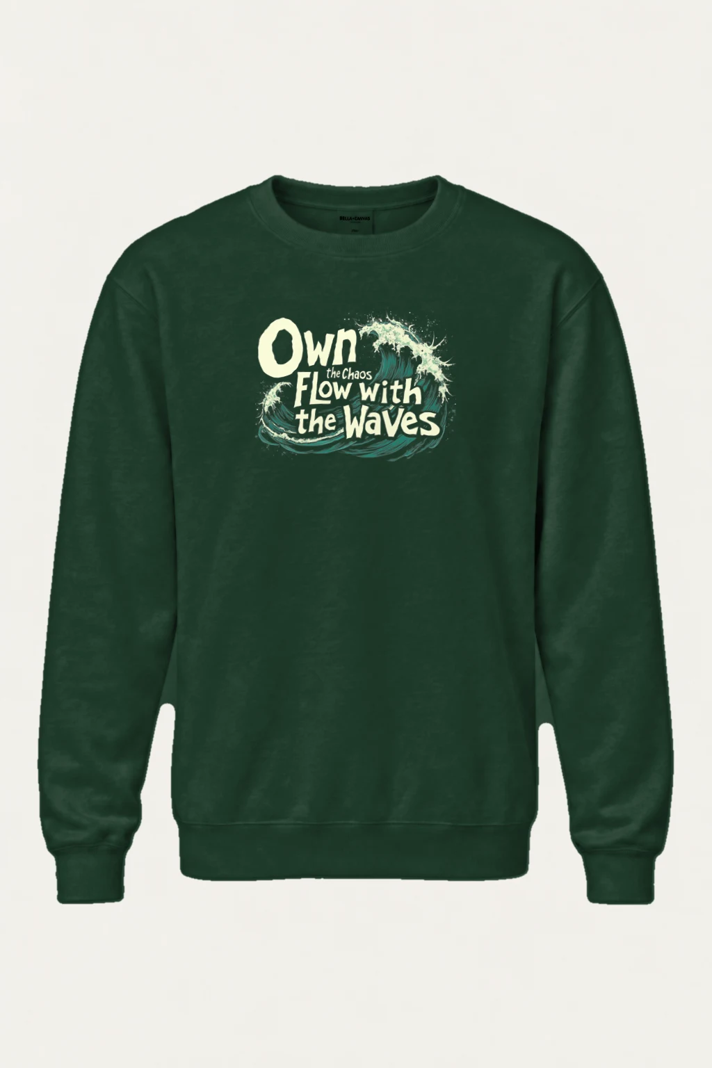 "Own The Chaos" Heavy Blend Unisex Crewneck Sweatshirt | Gildan 18000