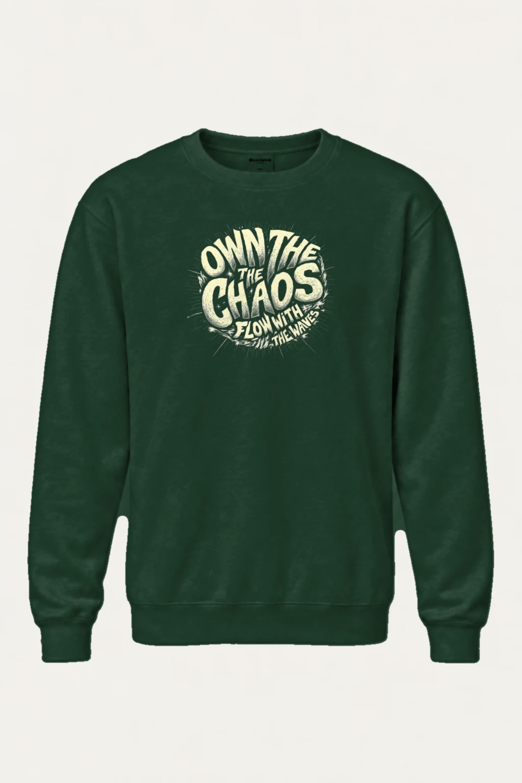 "Own The Chaos" Heavy Blend Unisex Crewneck Sweatshirt | Gildan 18000