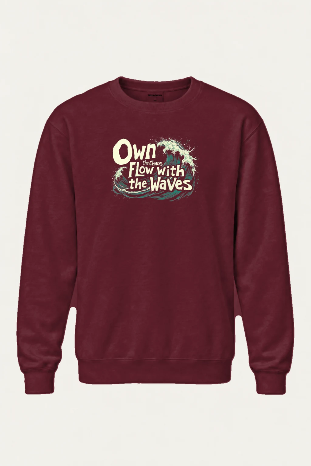 "Own The Chaos" Heavy Blend Unisex Crewneck Sweatshirt | Gildan 18000