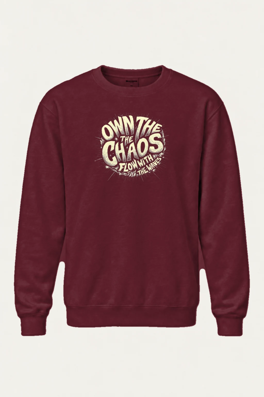 "Own The Chaos" Heavy Blend Unisex Crewneck Sweatshirt | Gildan 18000