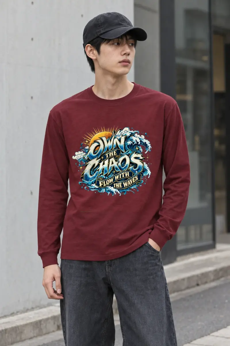 "Waveform Authority" Unisex Longsleeve T-shirt